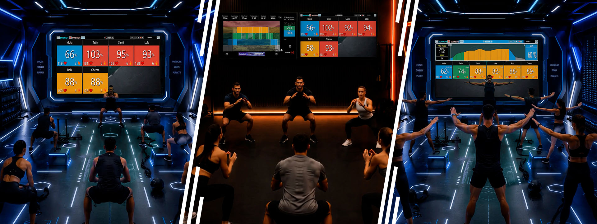 HIIT Room with Telemetry