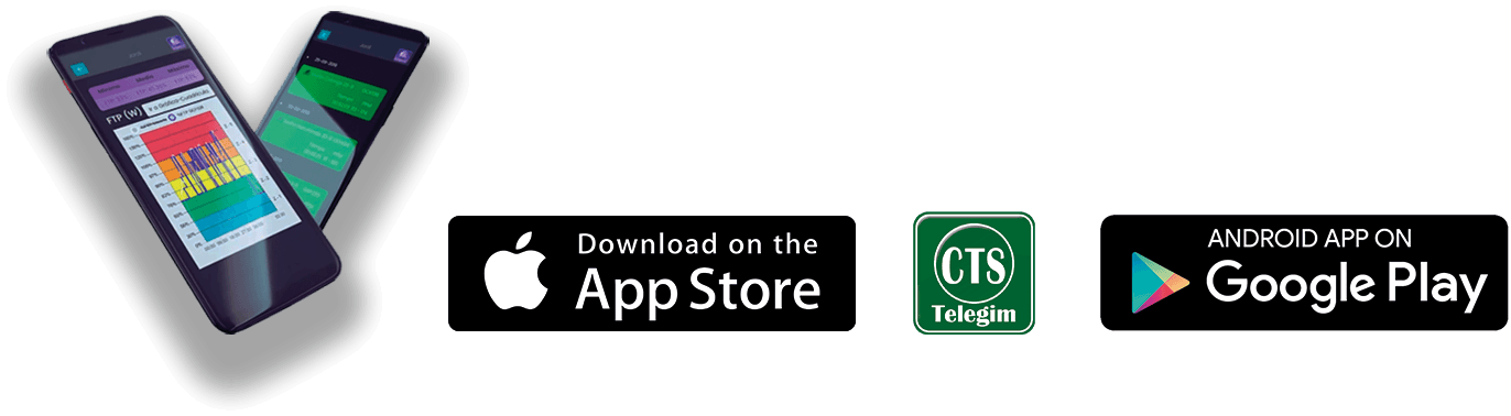 Links Google Play y App Store